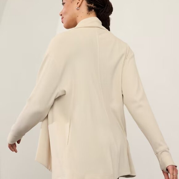 Athleta Pranayama Restore Wrap Deep Purple Small - Picture 12 of 14